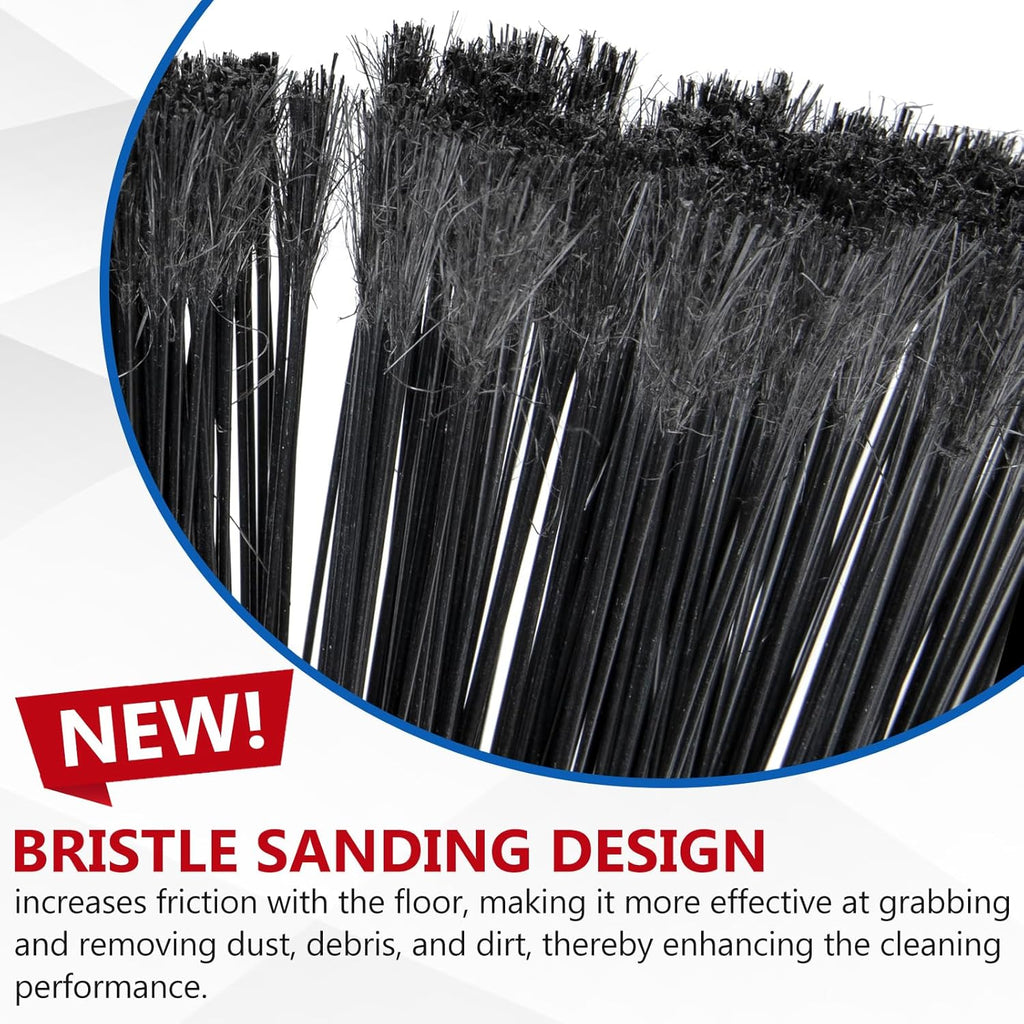 3 Pack Outdoor Broom Heavy Duty 60''Large Brooms for Sweeping Patio Garage Lobby Yard Garden Kitchen Indoor House Angle Broom Office Commercial Broom