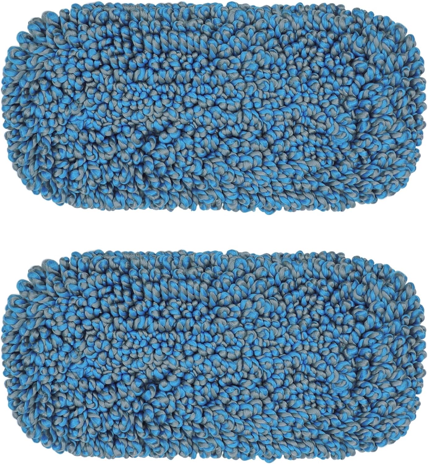 2 Pack Reusable Mop Pads for MAVRIZ Dust Mop Refill Microfiber Mop Pad for Hardwood Floor Cleaning Machine Washable Replacement Mop Pads