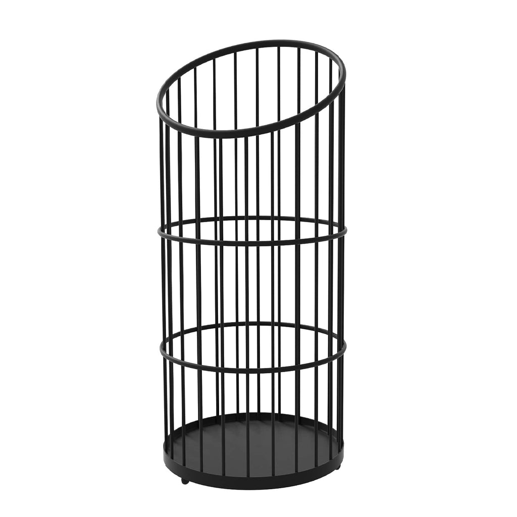 Toilet Paper Holder Stand Bathroom Toilet Paper Storage Tissue Roll Paper Reserve Holder for 3 Spare Mega Rolls-Black